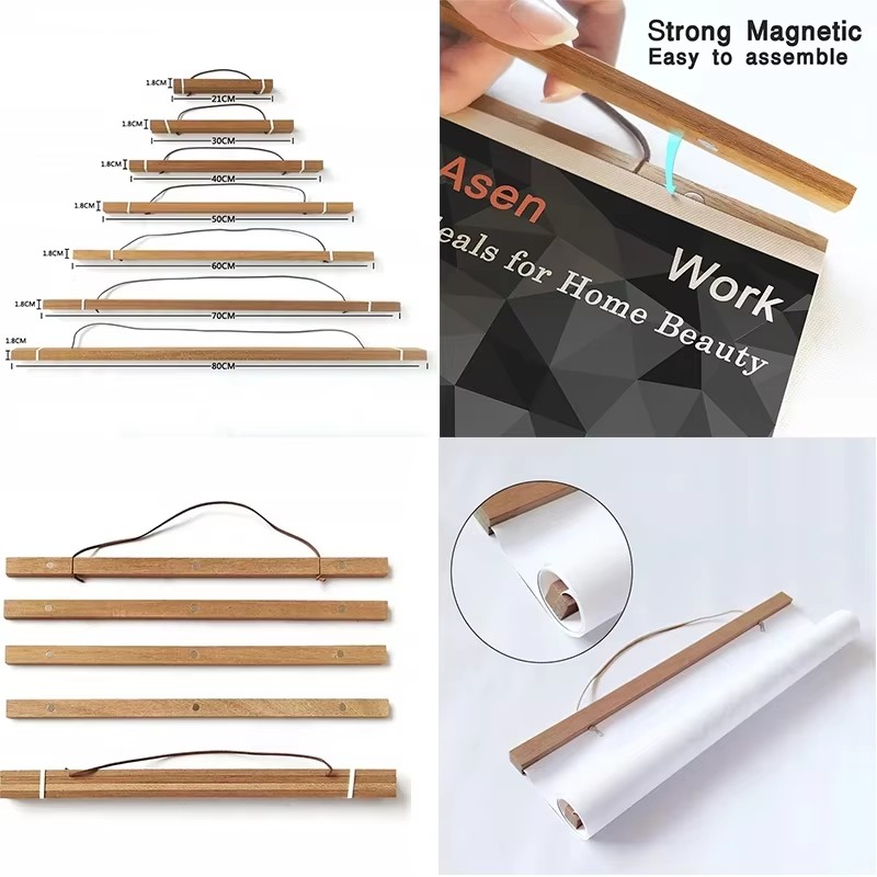 21-90cm Magnetic Wooden Pictur - Engraved Wood Frame recensione e prezzo