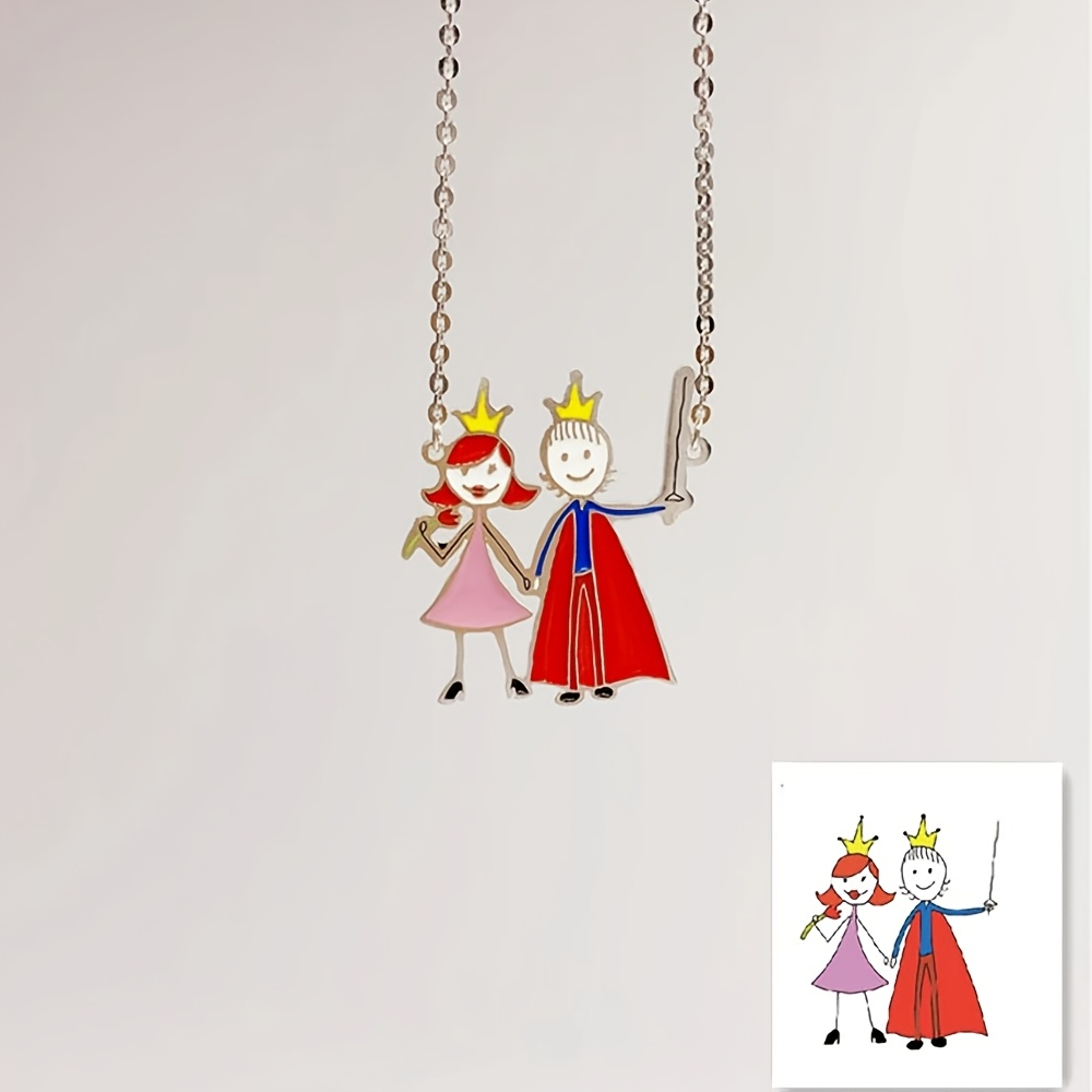 Children's Drawing Making Pend - Name Necklace Custom recensione e prezzo