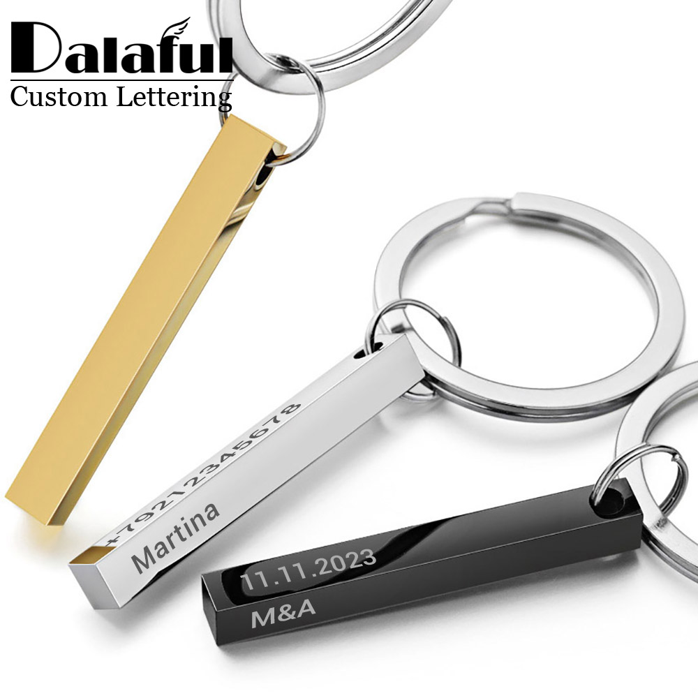 Personalize Keychains 3D Bar S - Initial Ring Custom recensione e prezzo