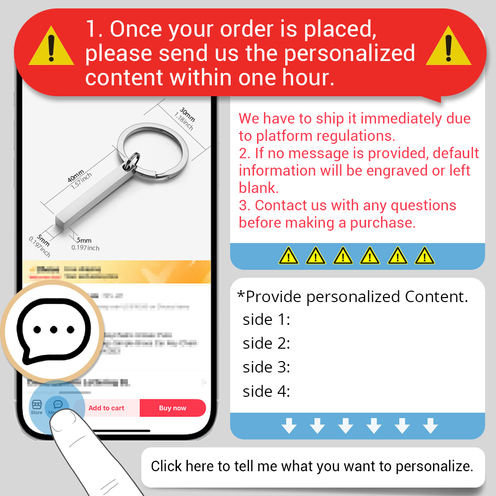Personalize Keychains 3D Bar S - Initial Ring Custom recensione e prezzo