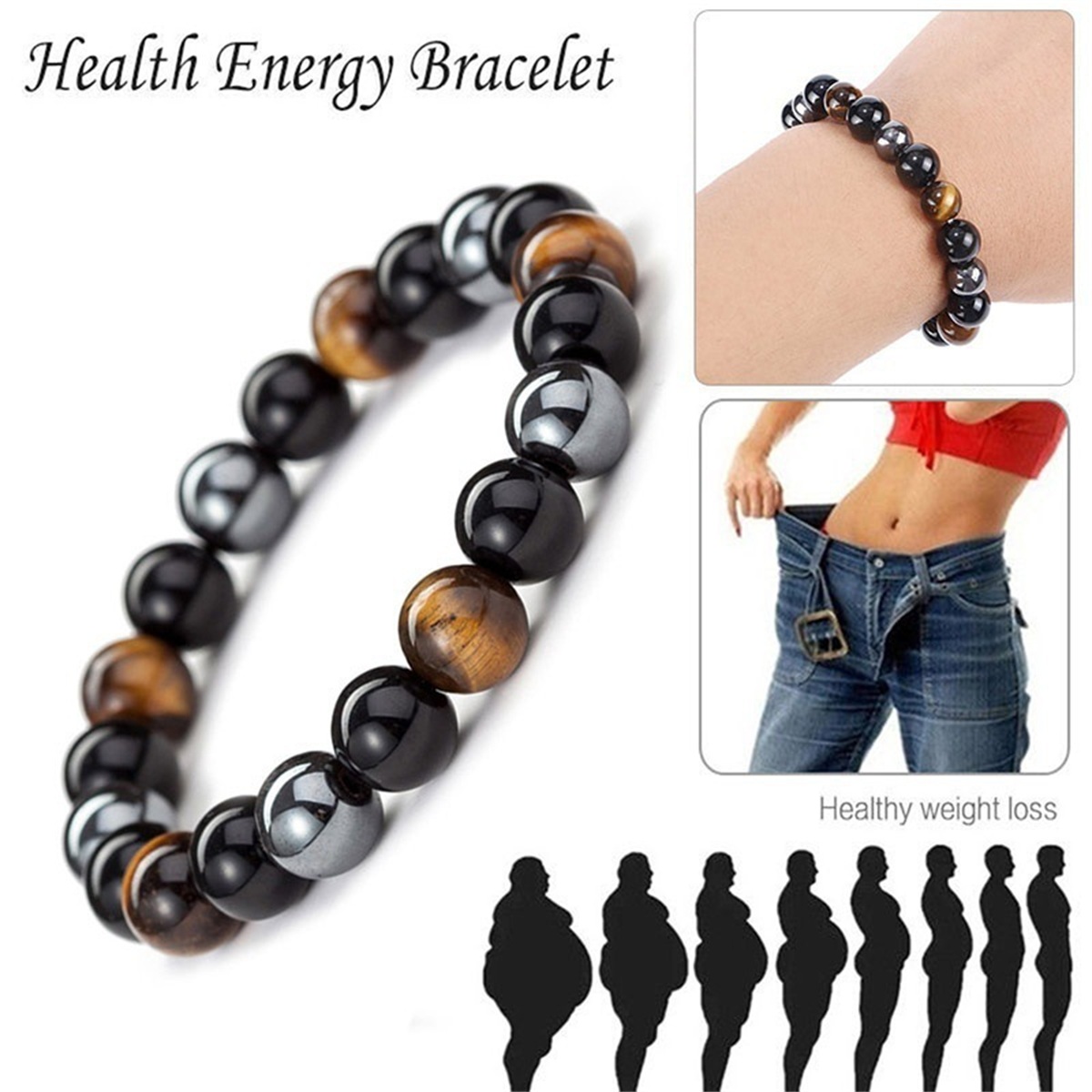 Man Bracelets Magnetic Hematit - Coordinates Bracelet recensione e prezzo