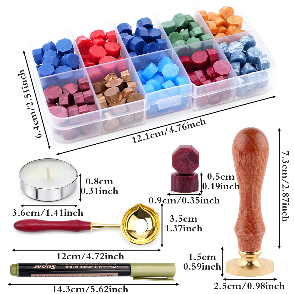 A-Z letter Wax Seal Stamp Kit  - Wax Seal Letter Kit recensione e prezzo