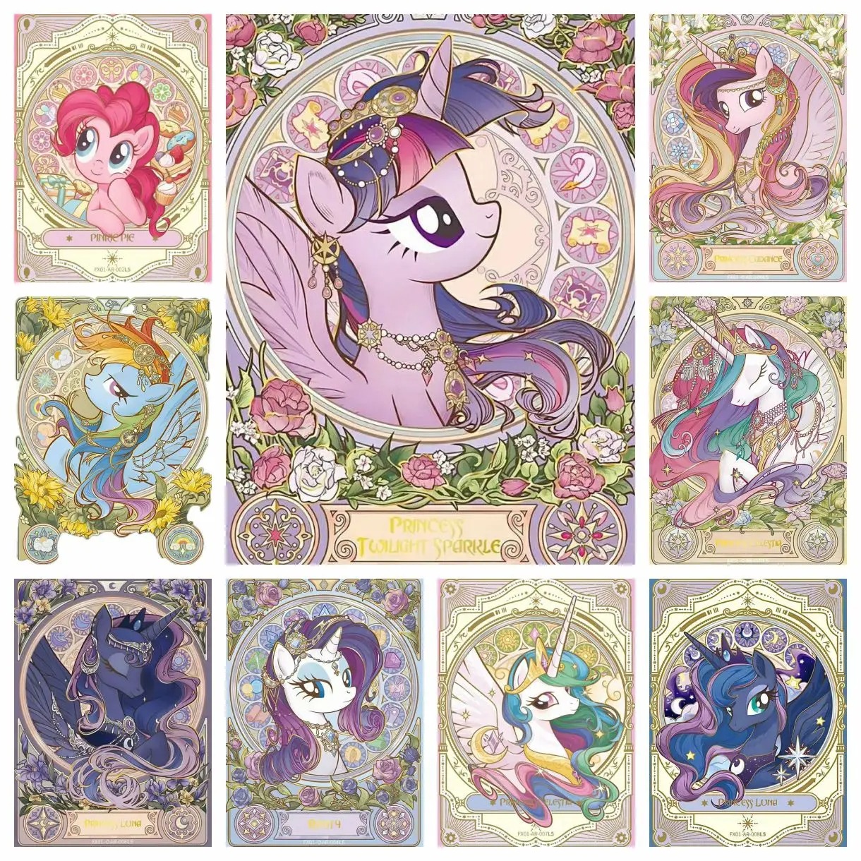 Mucha style My Little Pony 5D  - Photo Mosaic Print recensione e prezzo