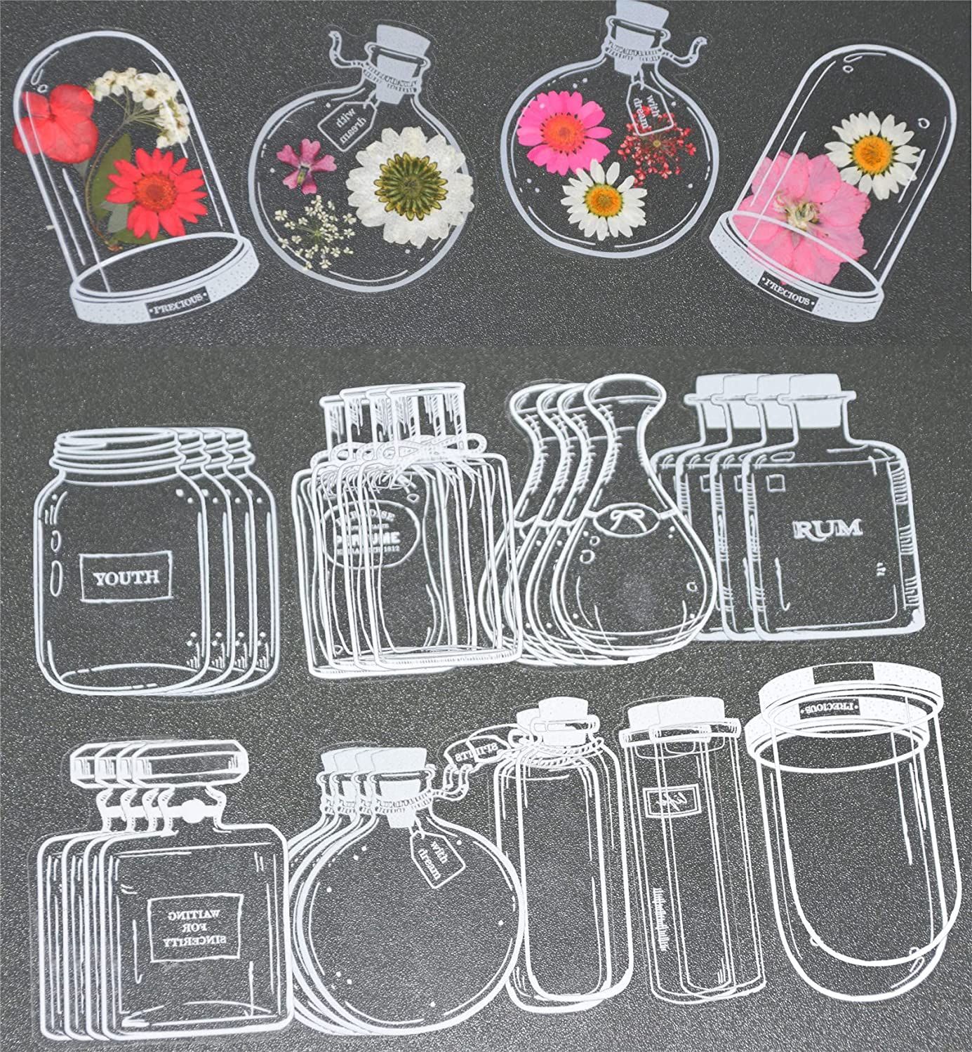 30Pcs Transparent Dried Flower - Dried Flower Bookmark recensione e prezzo