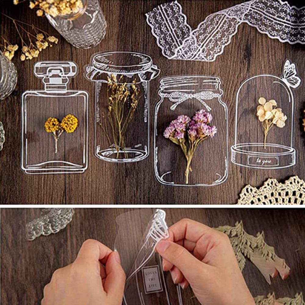 30Pcs Transparent Dried Flower - Dried Flower Bookmark recensione e prezzo