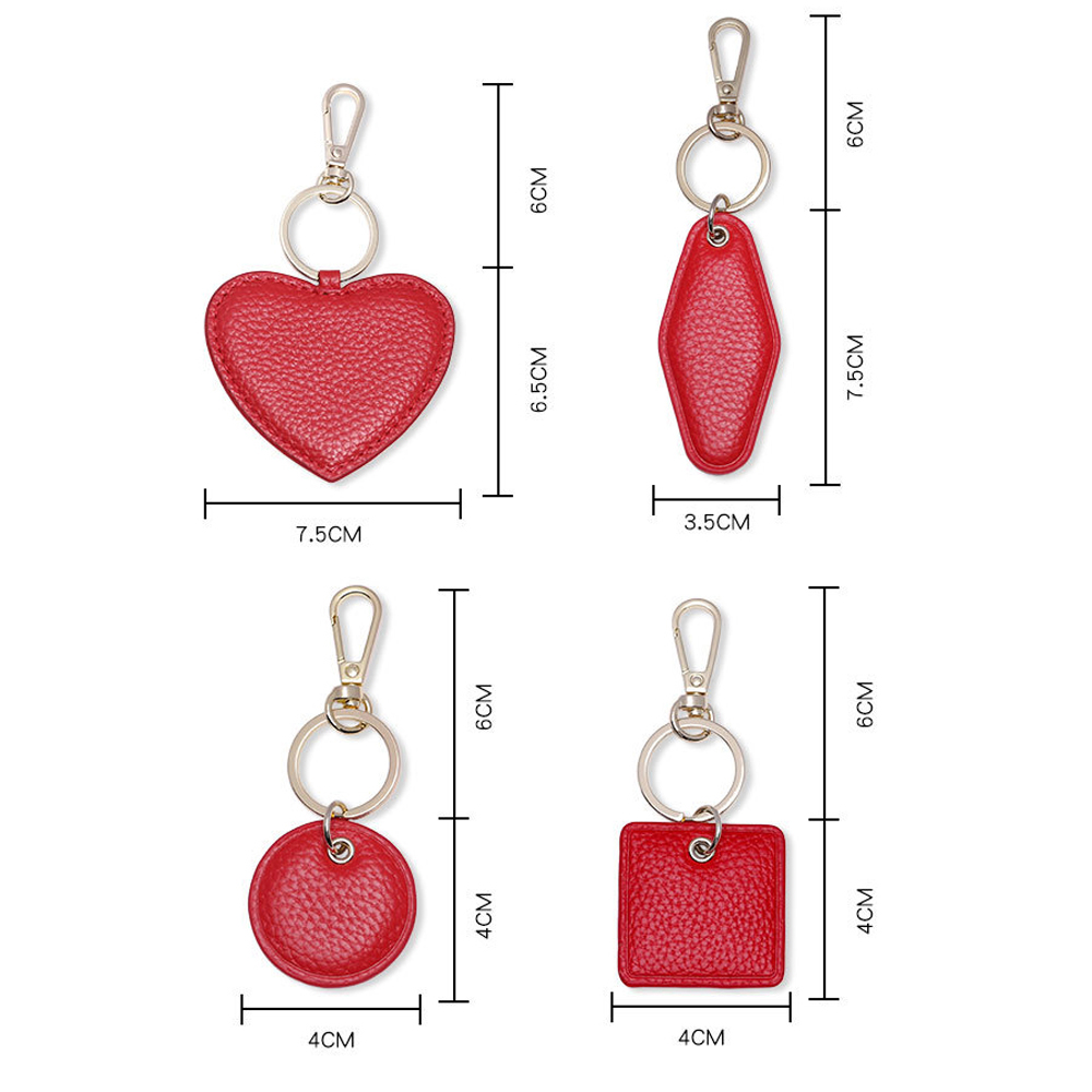 Custom Letters Leather Keychai - Monogram Keychain Leather recensione e prezzo