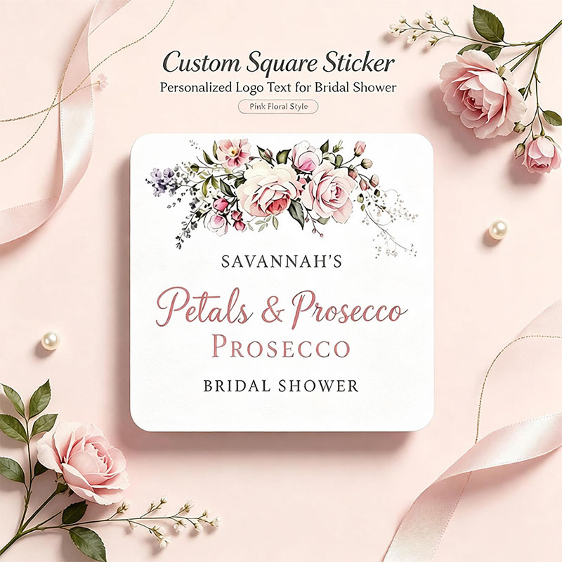 Custom Soft Pink Purple Waterc - Personalized Name Box recensione e prezzo